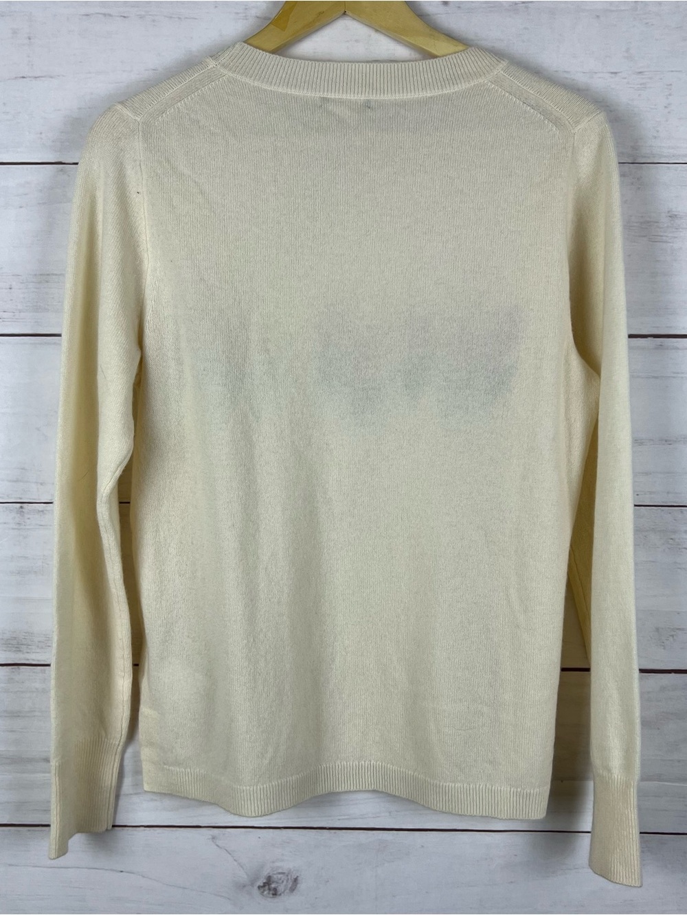 J. Crew Cashmere crewneck sweater with tulips Women’s Size Medium NWT NEW - Picture 3 of 10